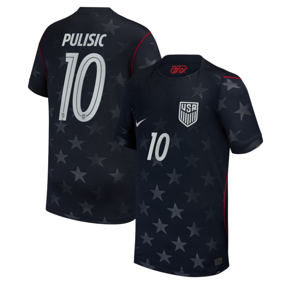Christian Pulisic USMNT Nike 2026 Away Stadium Replica Jersey - Blue