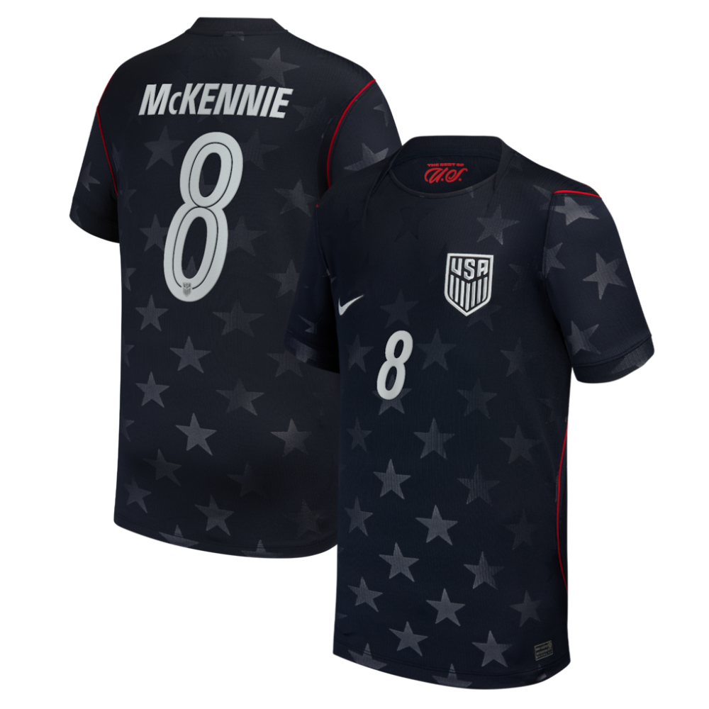 Weston McKennie USMNT Nike 2026 Away Stadium Replica Jersey - Blue