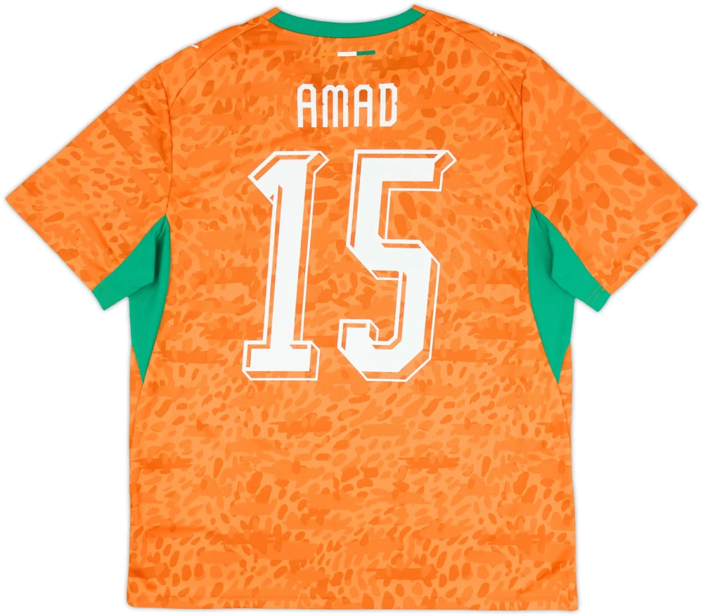 2026-27 Ivory Coast Home Shirt Amad #15