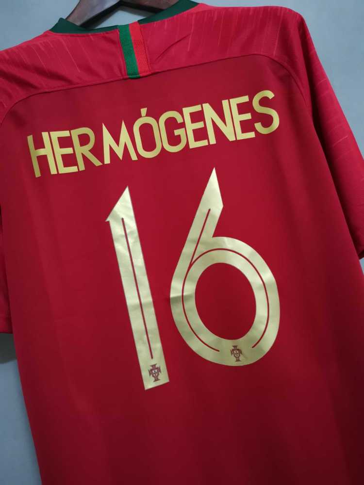 2018 Portugal  World Cup Home Retro Jersey