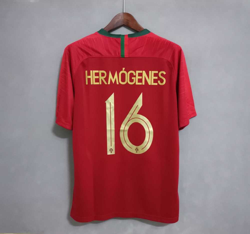 2018 Portugal  World Cup Home Retro Jersey
