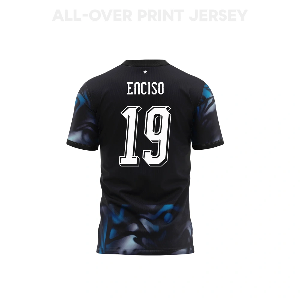 Julio Enciso 19 Paraguay 2026 Away Men Jersey – Redesign All Over Printed – Navy