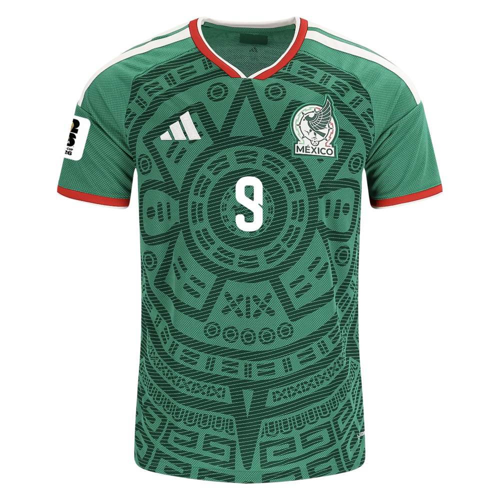 Men's Replica adidas Raul Mexico Home Jersey 2026- FIFA World Cup 26™