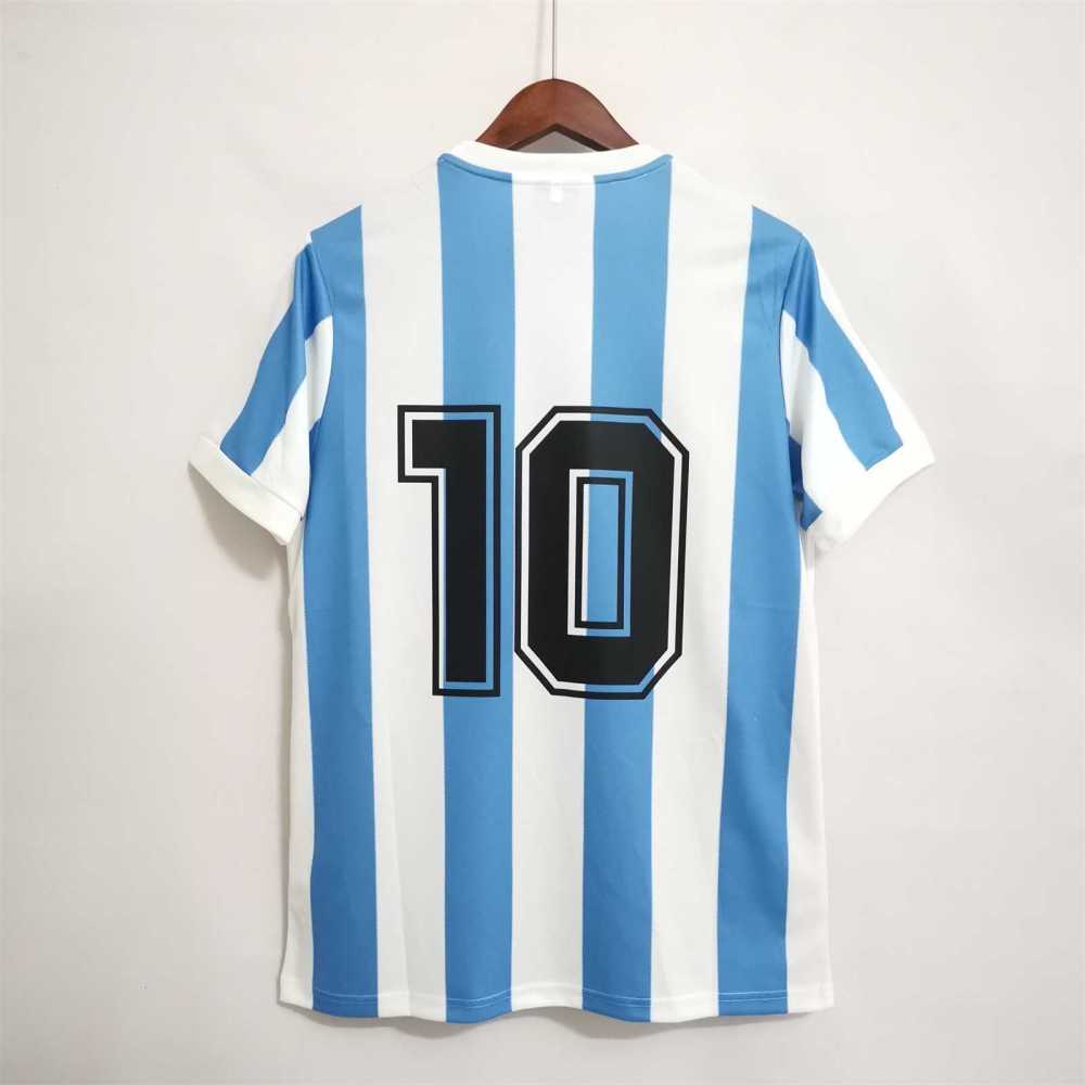1978 Argentina World Cup Soccer Home Retro Jersey