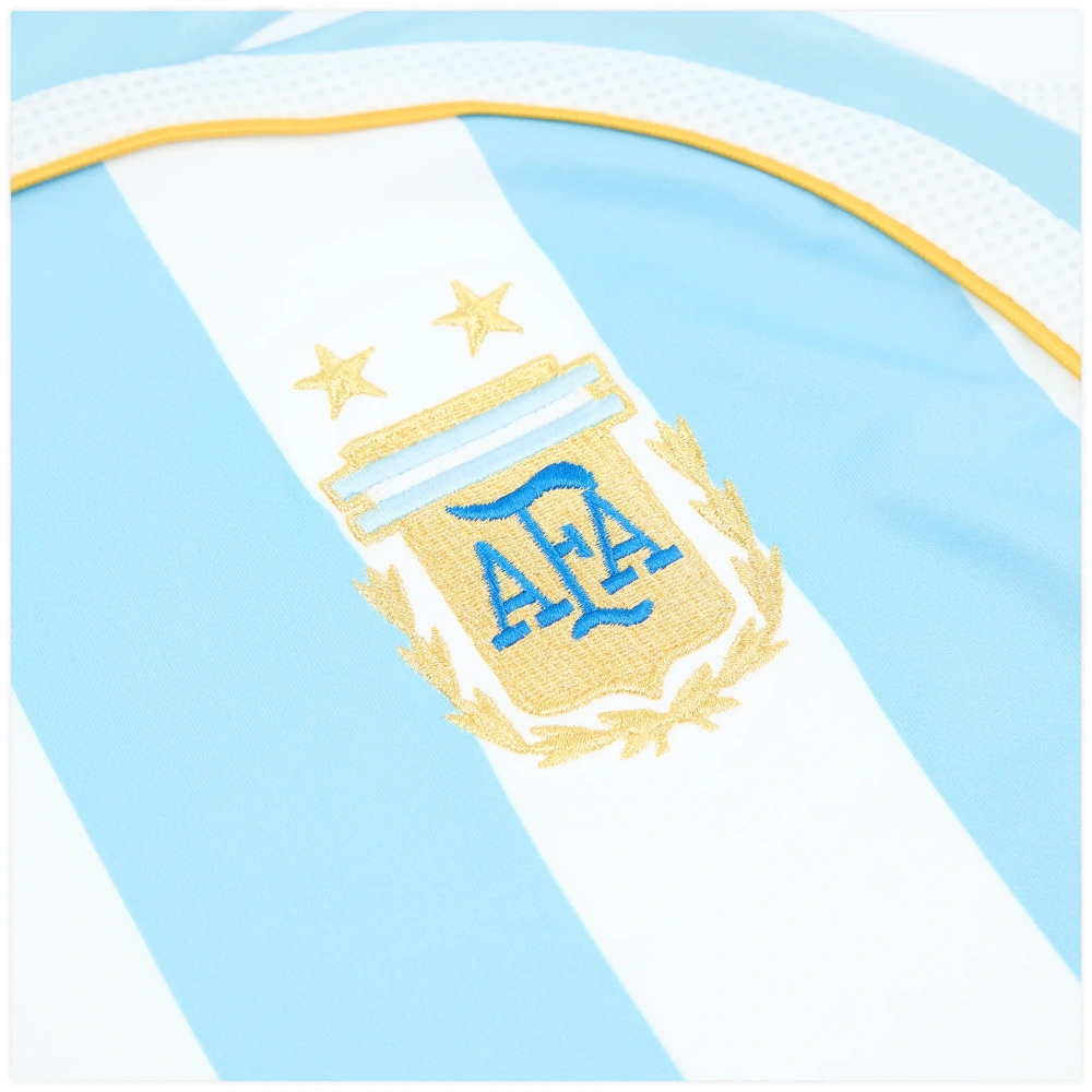 2006 Argentina adidas Reissue Home Shirt Messi #19