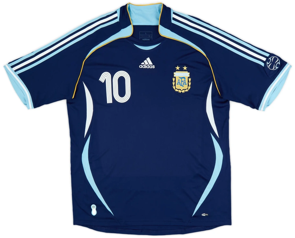 2006 Argentina adidas Reissue Away Shirt Riquelme #10