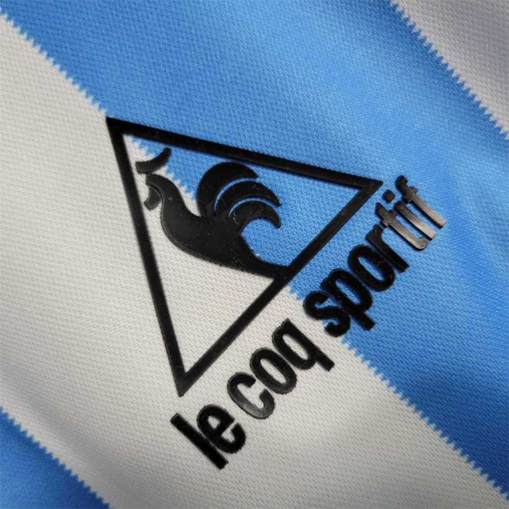 1986 Argentina World Cup Soccer Home Retro Jersey