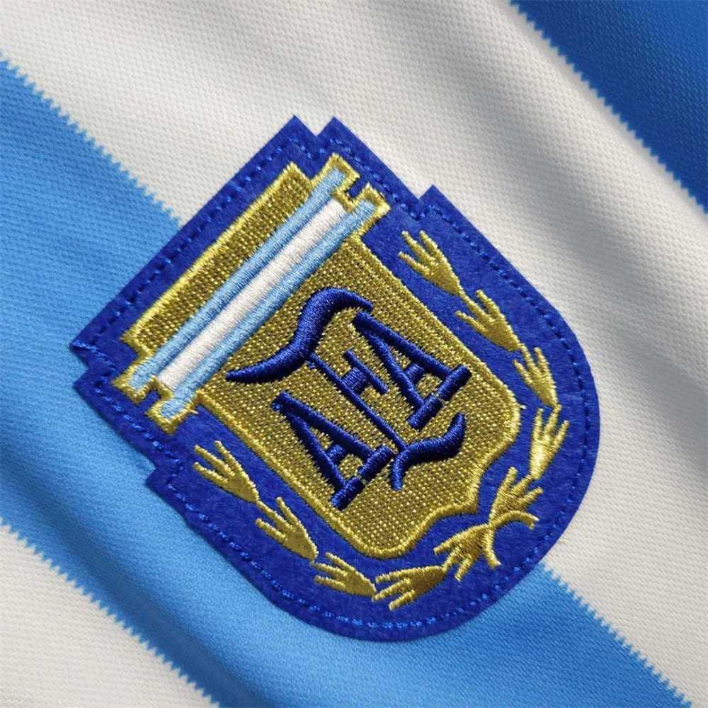 1986 Argentina World Cup Soccer Home Retro Jersey