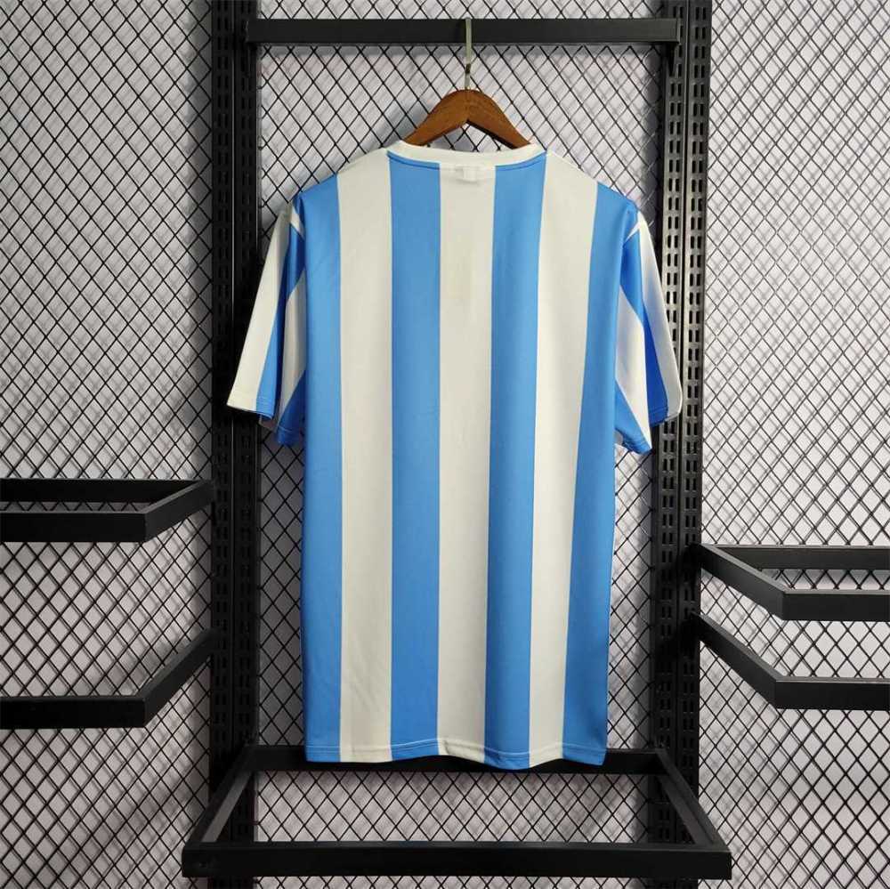 1986 Argentina World Cup Soccer Home Retro Jersey