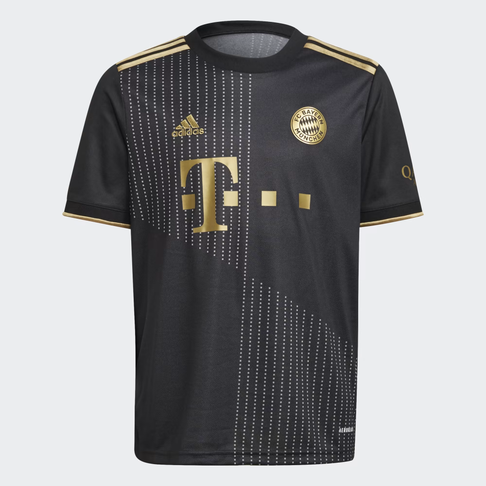 adidas FC Bayern 21/22 Away Retro Jersey - Black