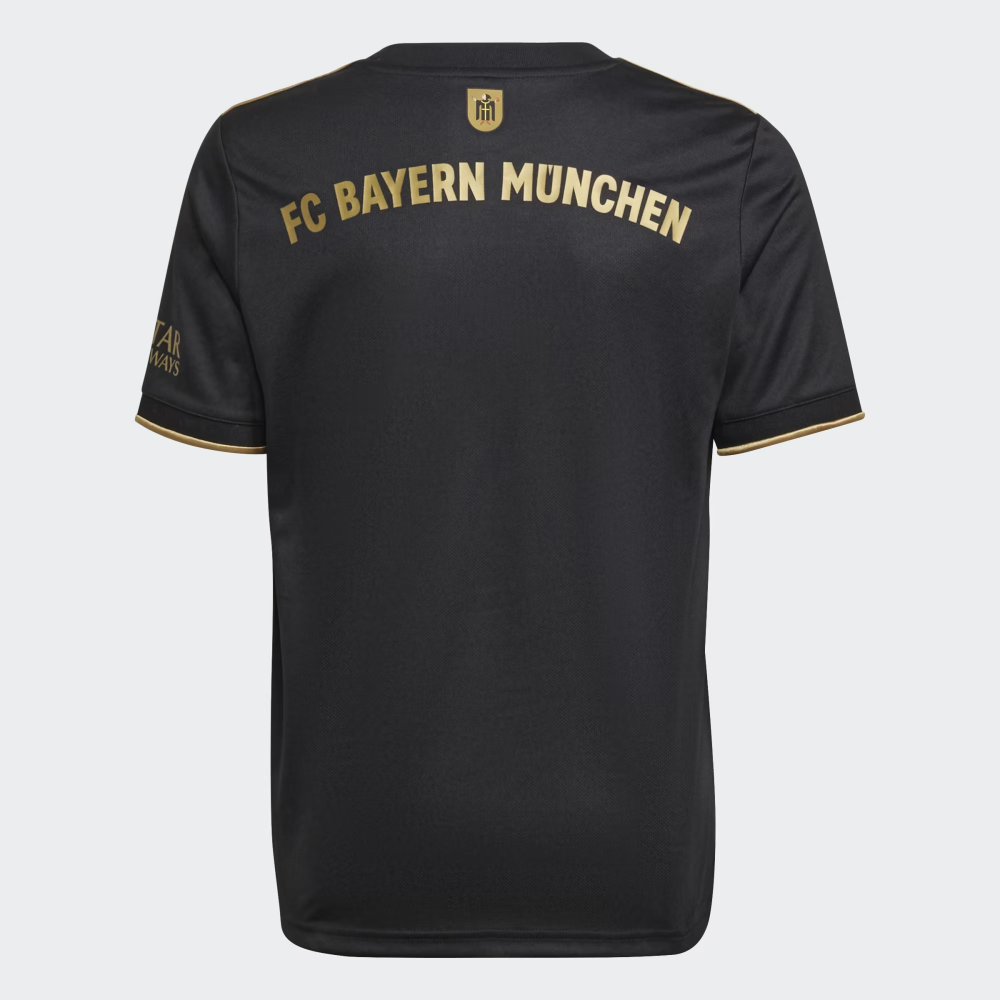 adidas FC Bayern 21/22 Away Retro Jersey - Black