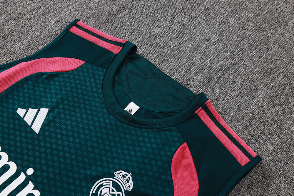 26-27 Real Madrid Training Vest Green
