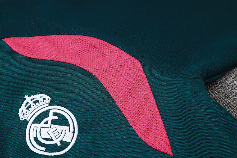26-27 Real Madrid Training Jacket Kit(Top+Pants) Green