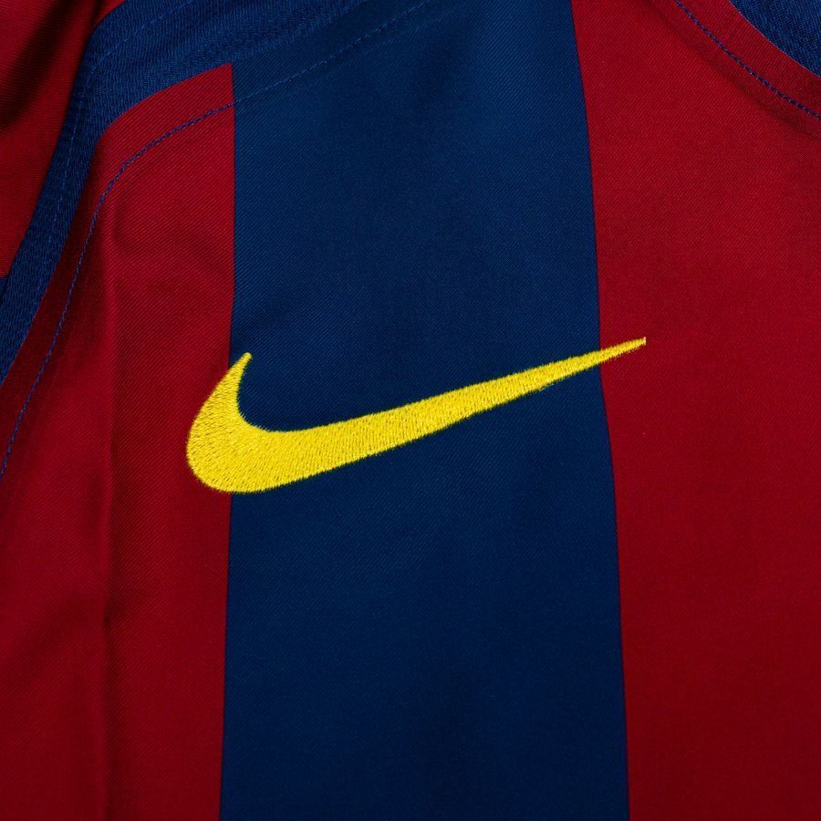Barcelona Home Shirt 2005/06 Reissue RONALDINHO 10 Long Sleeves LIMITED EDITION