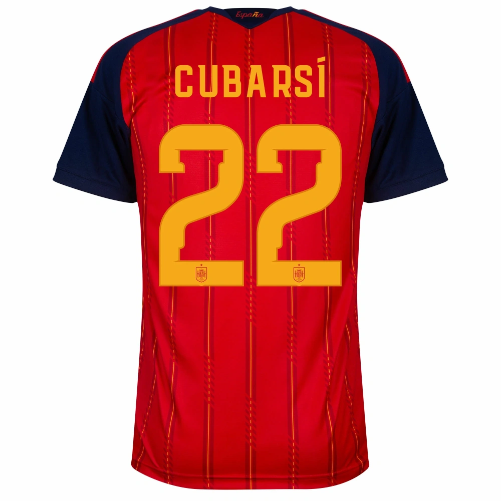 adidas Spain Home Cubarsí 22 Shirt 2026-2027