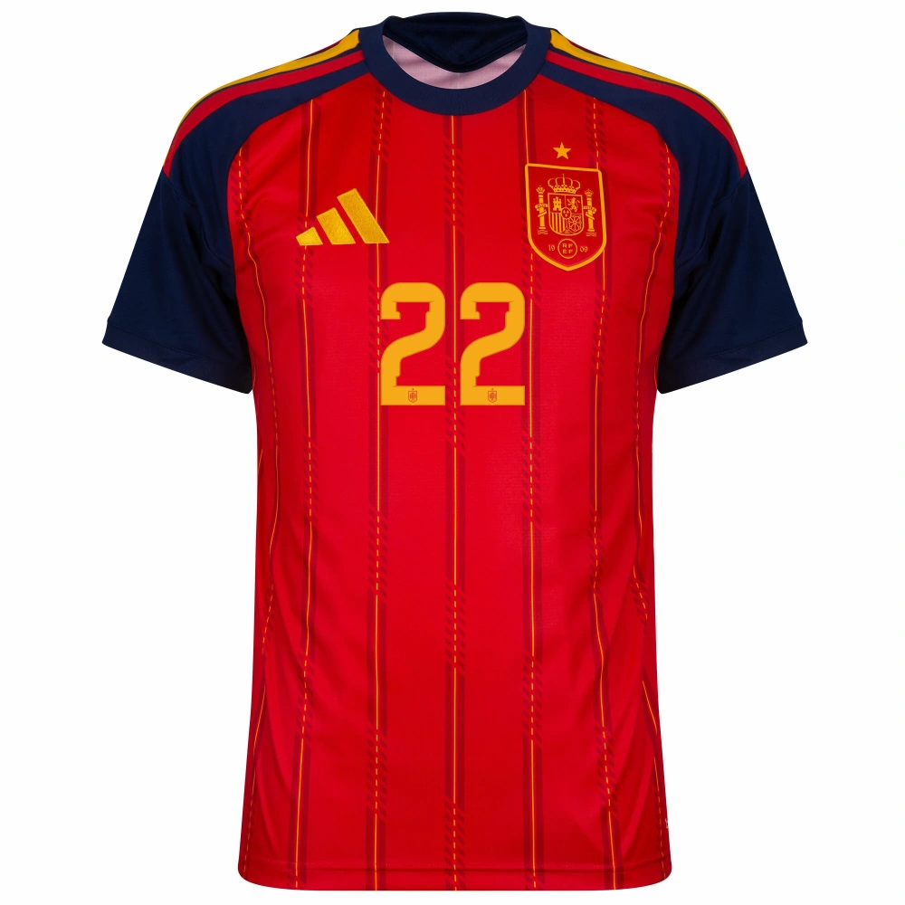 adidas Spain Home Cubarsí 22 Shirt 2026-2027