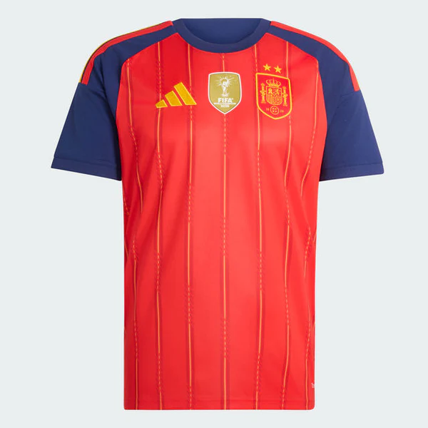 Spain 2-Star Men's Home Jersey World Cup 2026 - Champions Edition - 26
