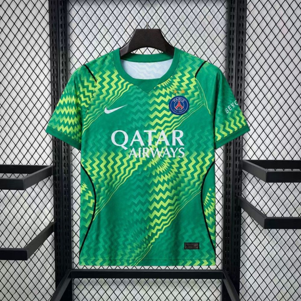 26-27 PSG Goalkeeper Soccer Jersey 2 Star