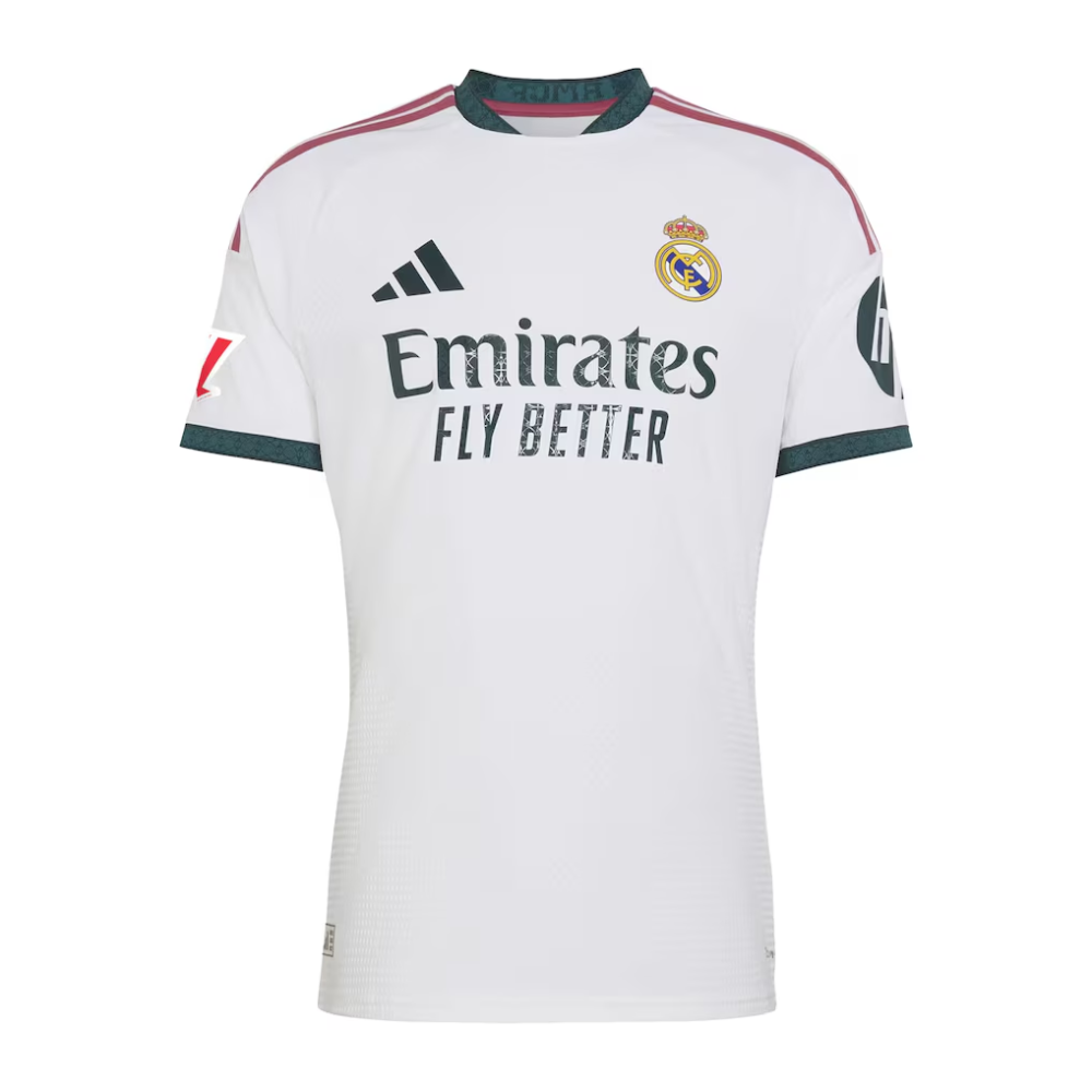 Kylian Mbappé Real Madrid adidas 2026/27 Home On-Field Authentic Jersey - White