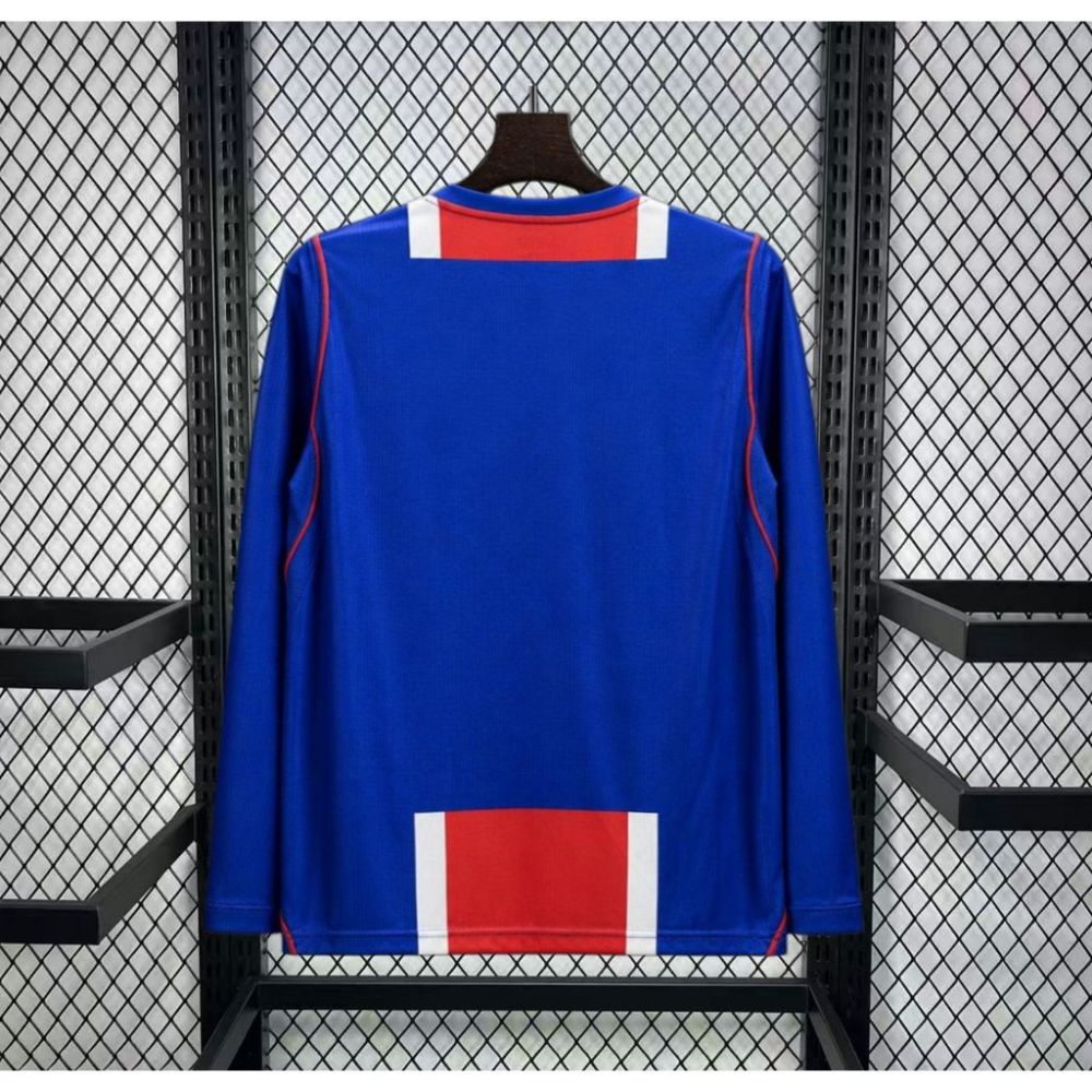 26-27 PSG Home Soccer Jersey 2 Star Long Sleeve