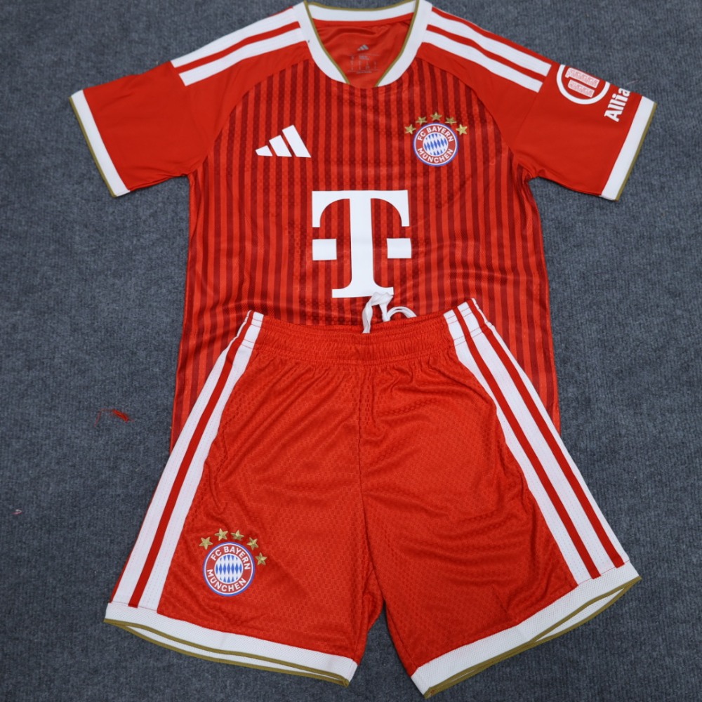 26-27 Bayern Munich Home Football Kids Kit Player Version