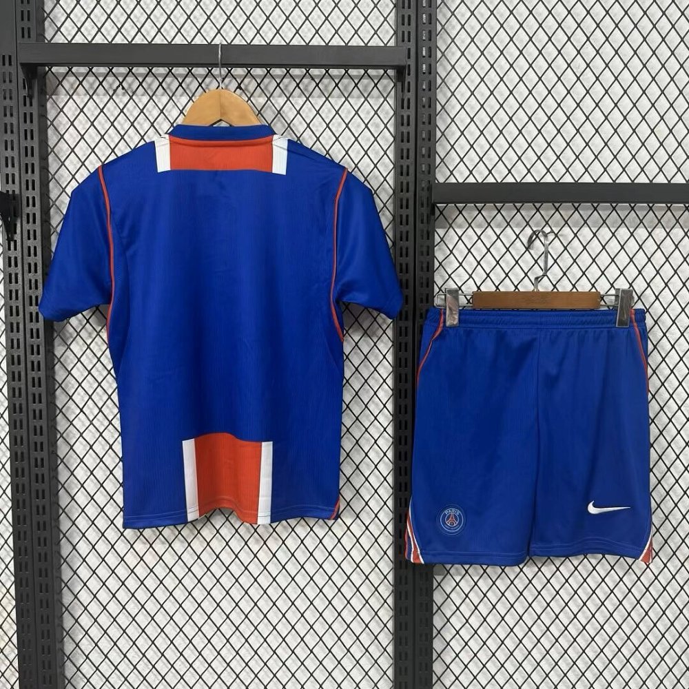 26-27 PSG Home Soccer Kids Kit Jersey+Shorts