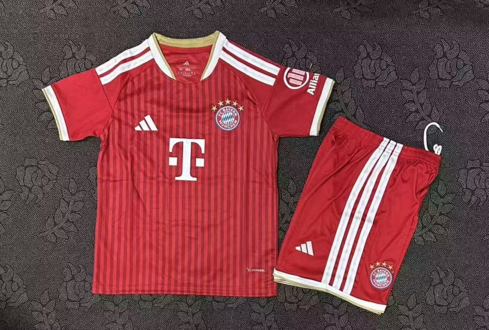26-27 Bayern Munich Home Football Kids Kit