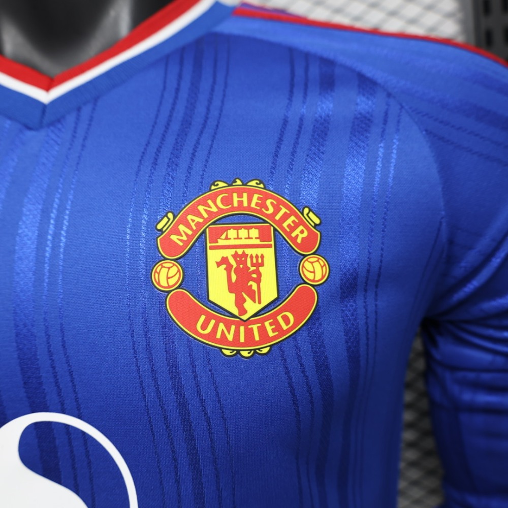 26-27 Manchester United Away Soccer Jersey Long Sleeve