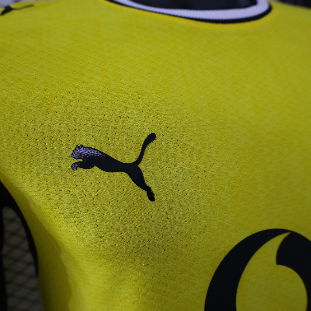 26-27 Borussia Dortmund Home Soccer Jersey Player Version Long Sleeve
