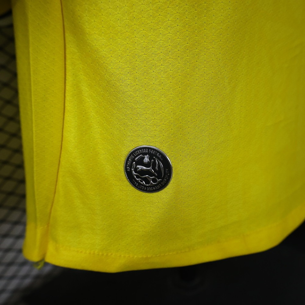 26-27 Borussia Dortmund Home Soccer Jersey Player Version Long Sleeve