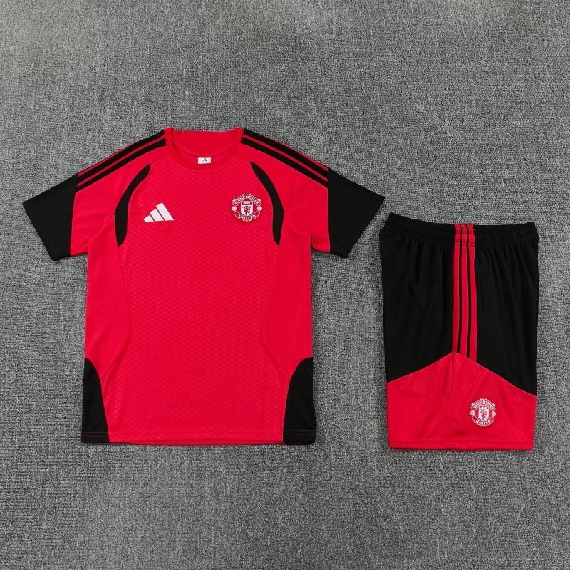 26-27 Manchester United Training Kit Red&Blue