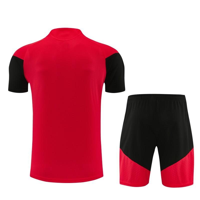 26-27 Manchester United Training Kit Red&Blue