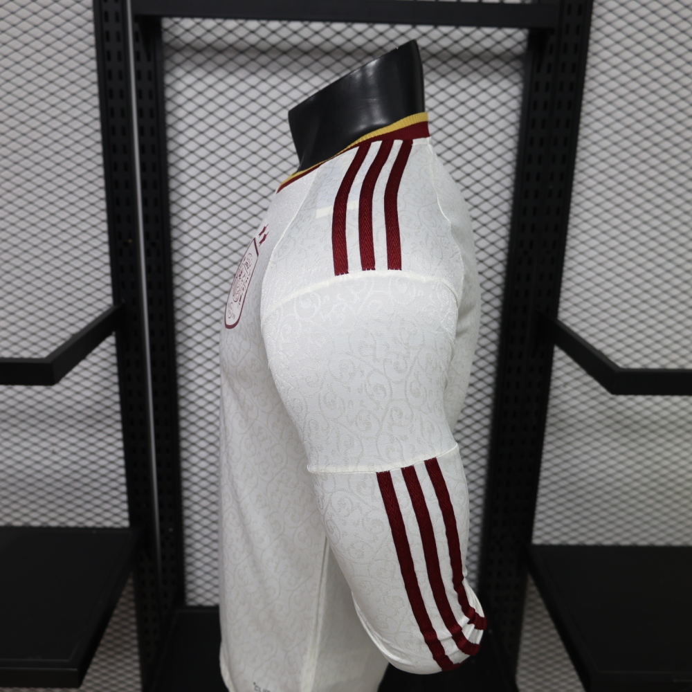 2026 Spain 2-Star Away World Cup Soccer Jersey Authentic Shirt Long Sleeve