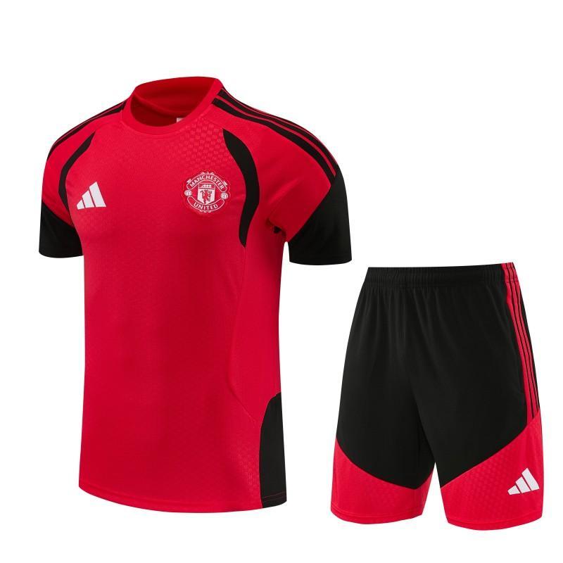 26-27 Manchester United Training Kit Red&Blue