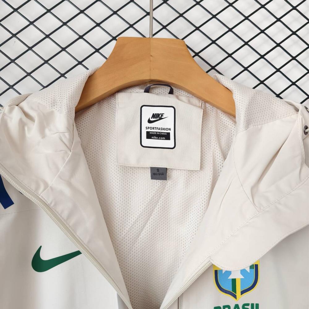 2026 Brazil Windproof Jacket - Cream
