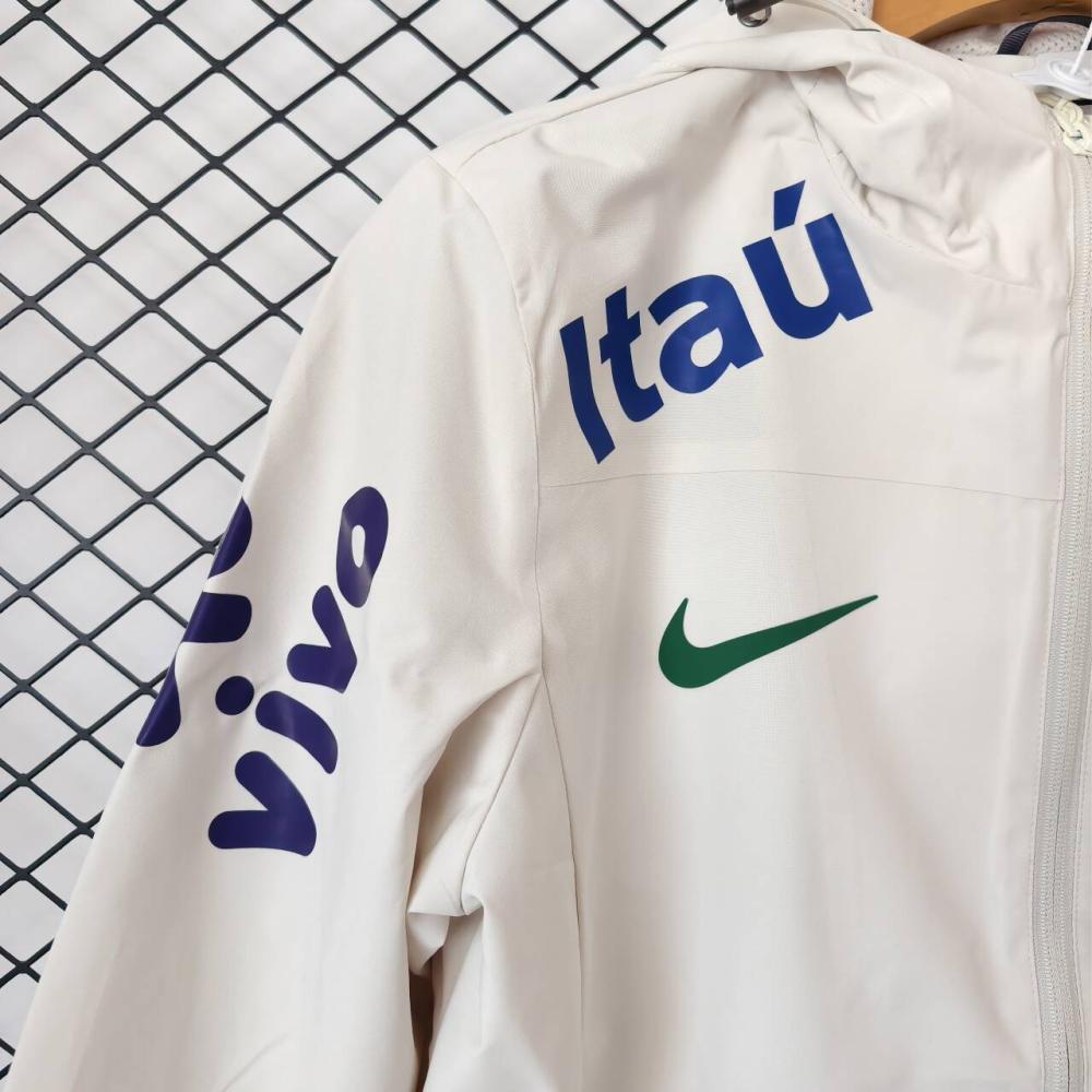 2026 Brazil Windproof Jacket - Cream