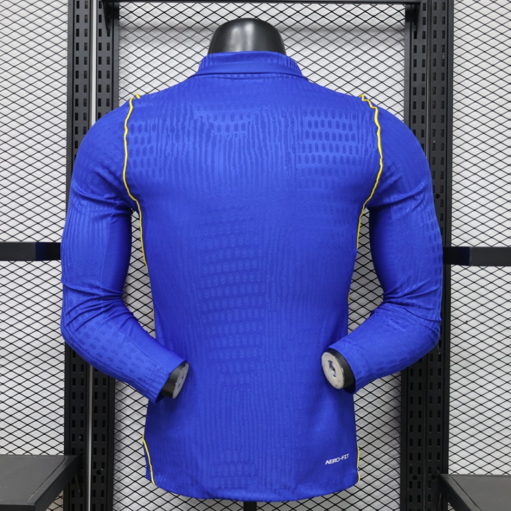 26-27 Chelsea Home Soccer Jersey Player Version Long Sleeve