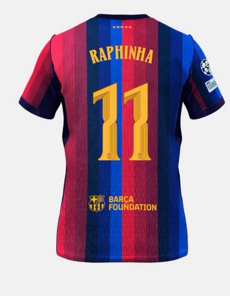 RAPHINHA | UCL Men's home jersey 26/27 FC Barcelona