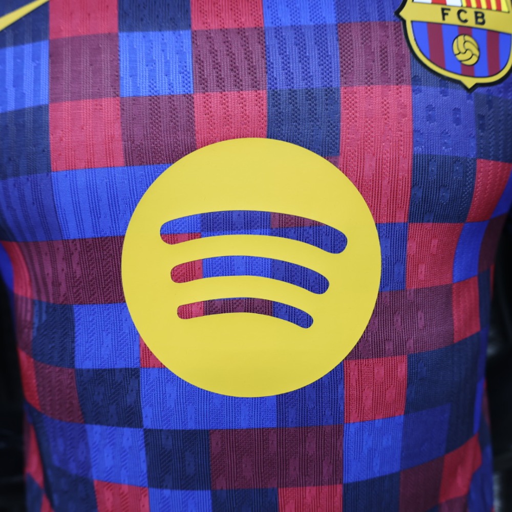 26-27 Barcelona Pre-match Soccer Jersey Player Version