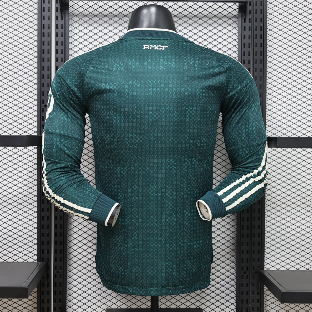 26-27 Real Madrid Away Soccer Jersey Player Version Long Sleeve