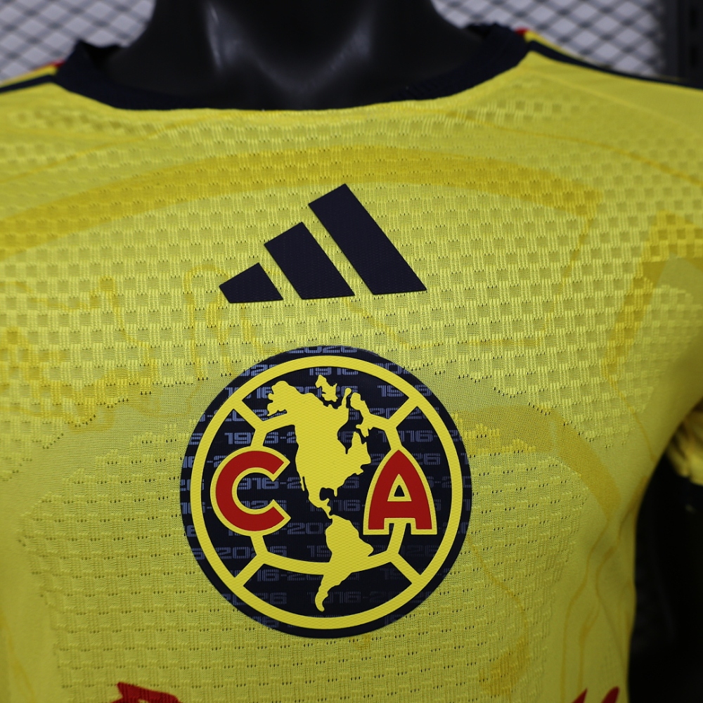 26-27 Club America Home Soccer Jersey Player Version