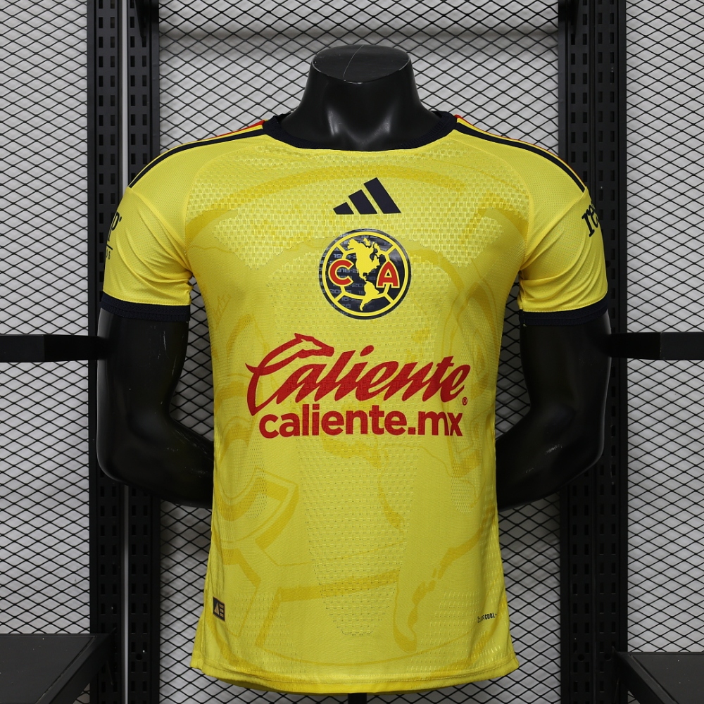 26-27 Club America Home Soccer Jersey Player Version
