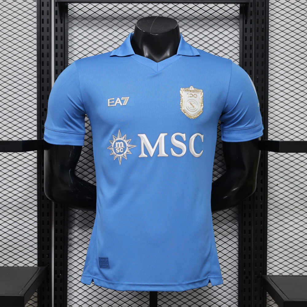 26-27 Napoli Home Soccer Jersey Player Version