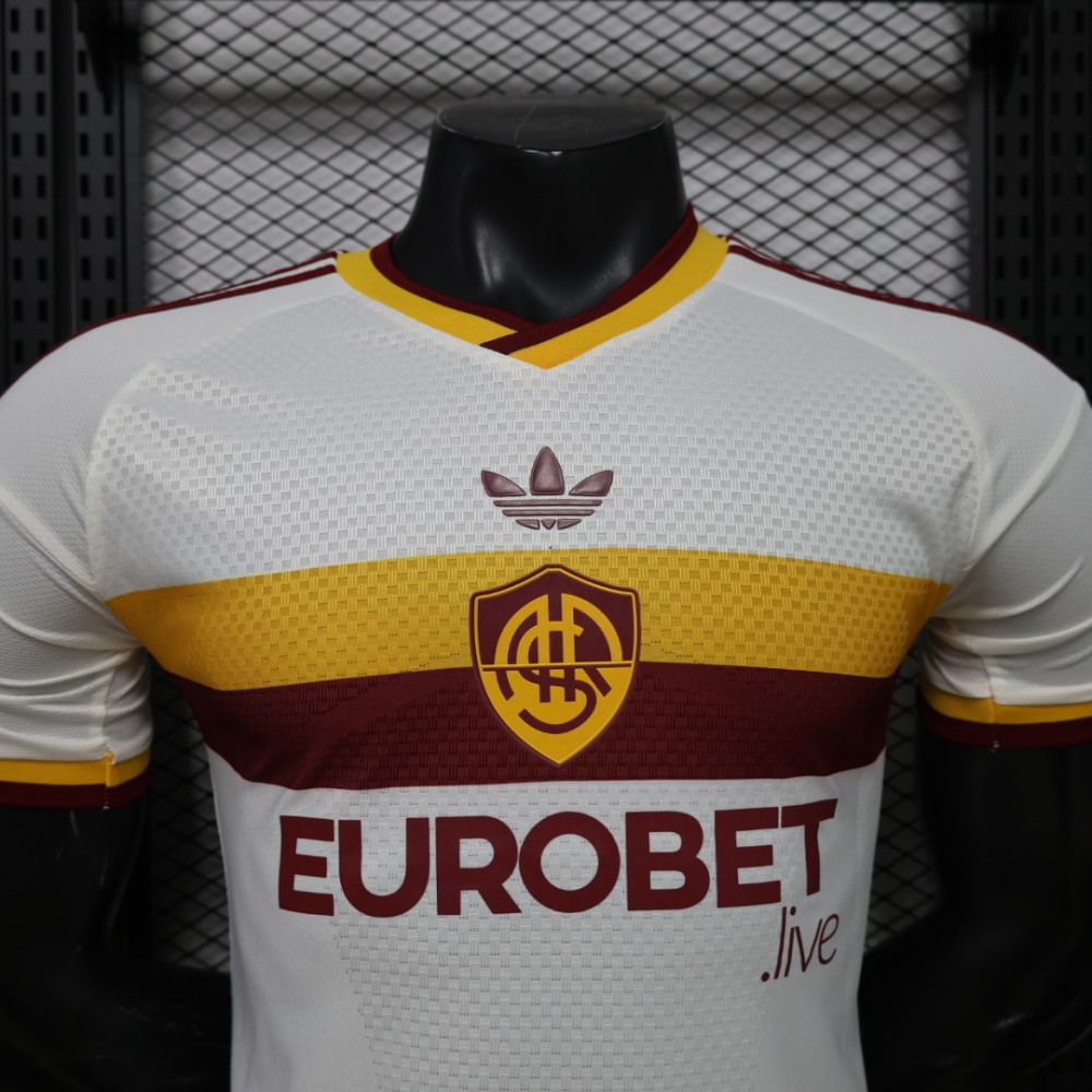 26-27 AS Roma Home Soccer Jersey Player Version