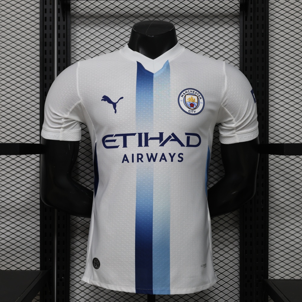 26-27 Manchester City Second Away Soccer Jersey Player Version