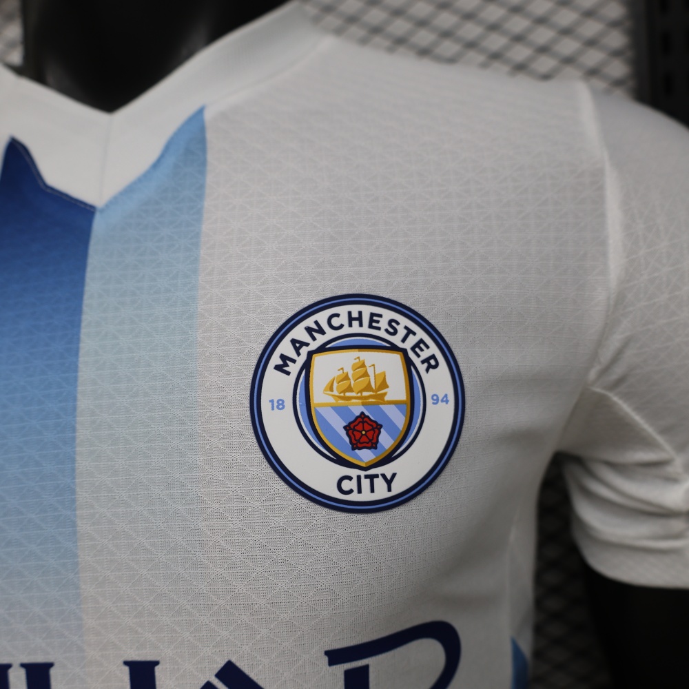 26-27 Manchester City Second Away Soccer Jersey Player Version