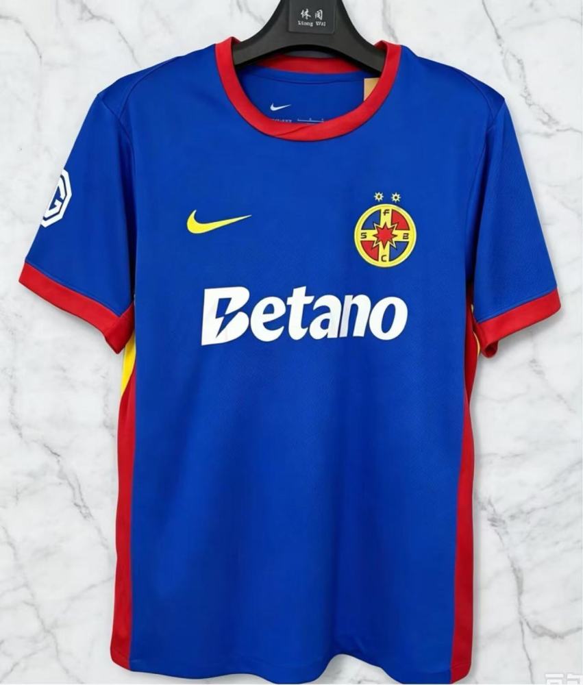 26-27 FCSB Home Soccer Jersey Blue
