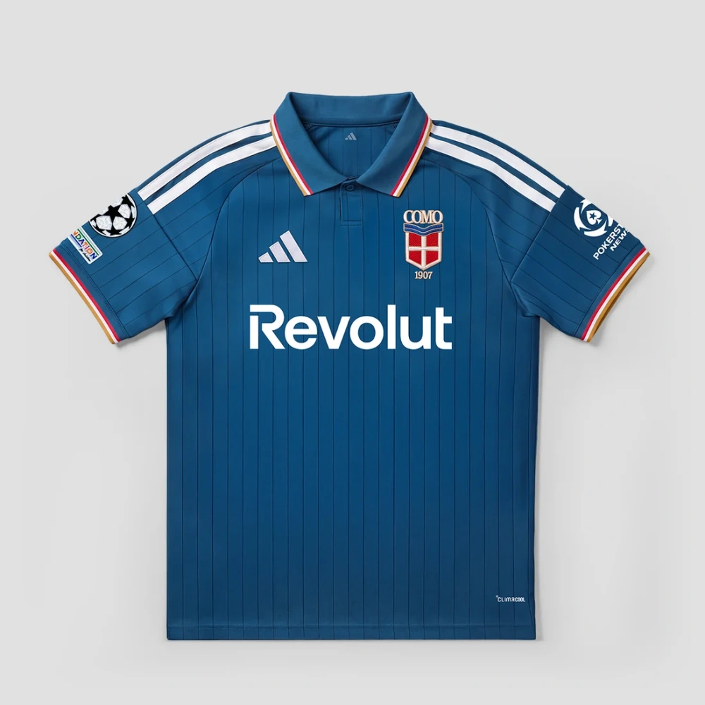 26-27 Como 1907 Home Soccer Jersey