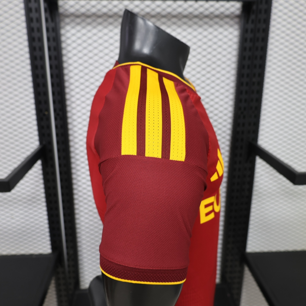 26-27 AS Roma Home Soccer Jersey Player Version