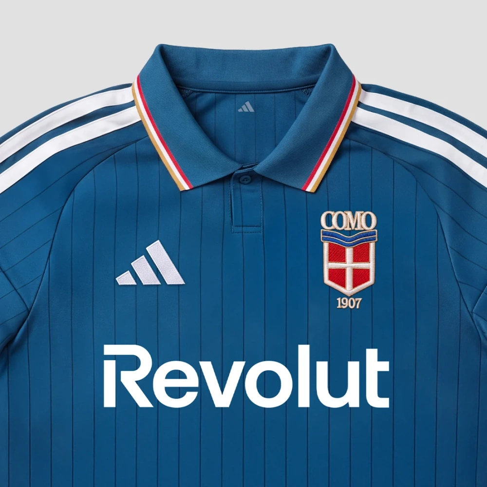 26-27 Como 1907 Home Soccer Jersey